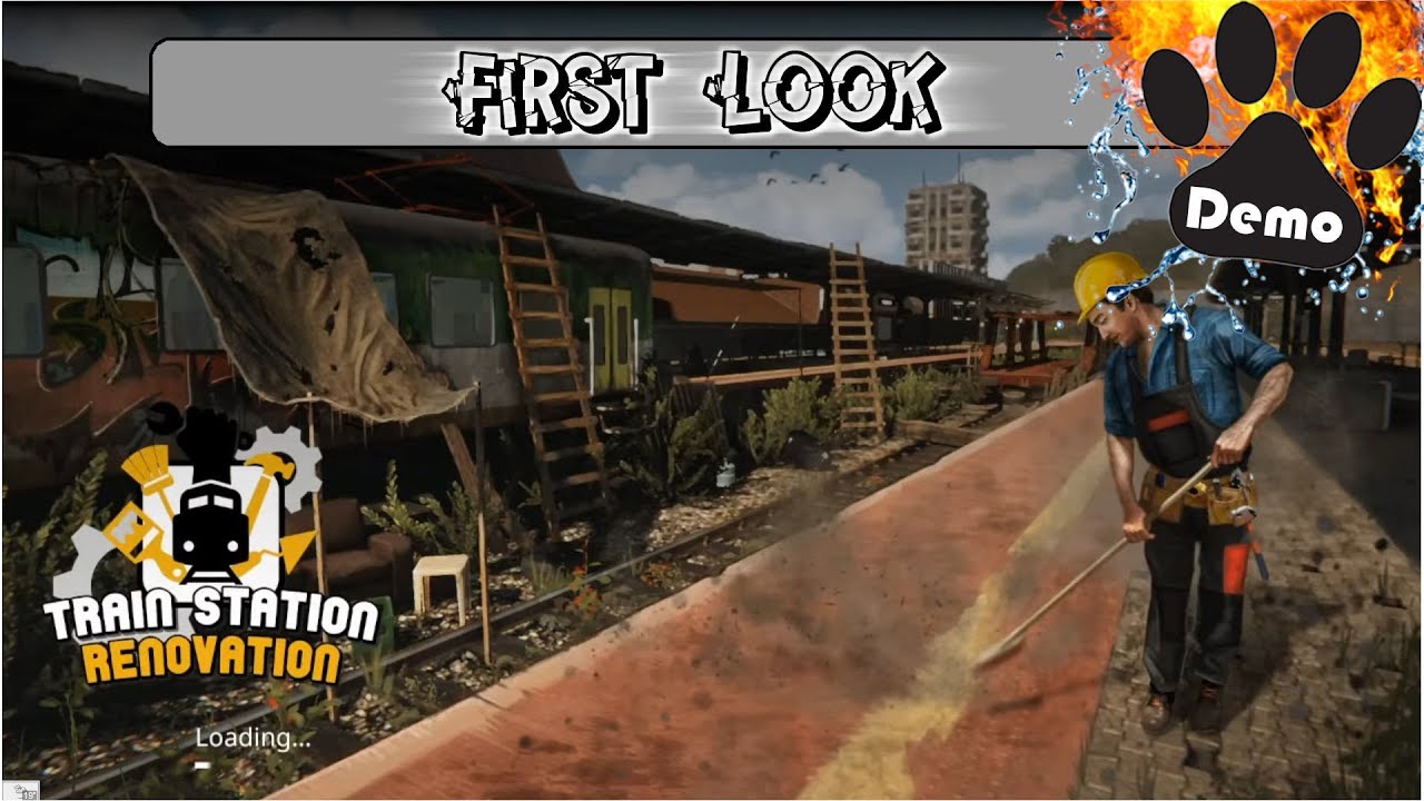 First Look - Train Station Renovator - DEMO