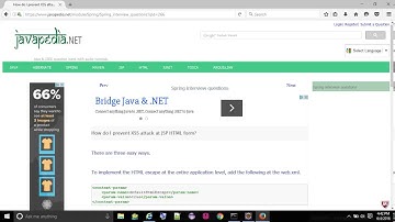 How do I prevent XSS attack at JSP HTML form? - javapedia.net