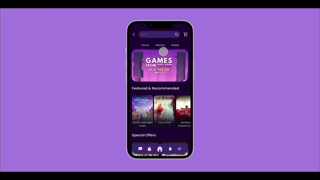 Steam Mobile App Redesign