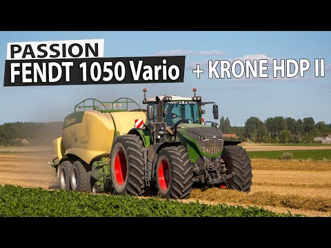 FENDT 1050 Vario + Krone Big Pack 1290 HDP II