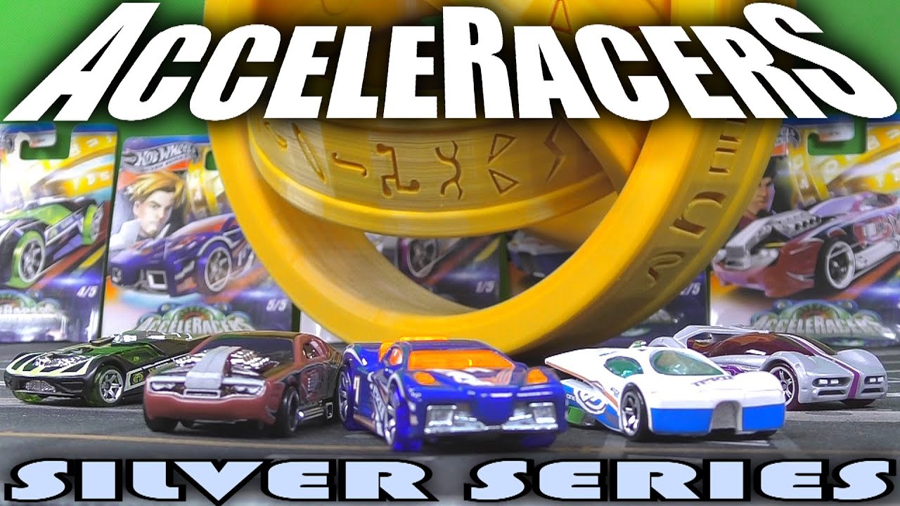 2025 Hot Wheels AcceleRacers Silver Series Set REVIEW