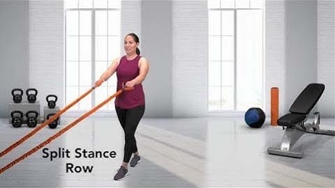 How to do a Split Stance Row