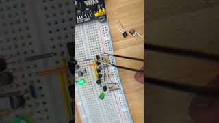 Half adder made from transistors. Using XOR and AND logic gates