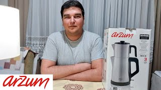 Arzum Deminde Çay Makinesi Ürün İnceleme ve Kutu Açılışı | AR3129 Modeli #arzum #2023