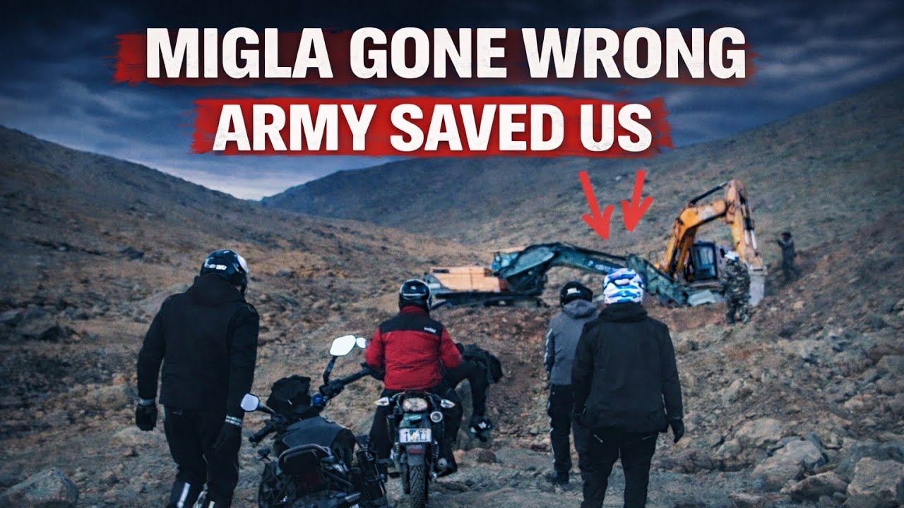 Reality of Migla Pass! 😱|The Indian Army Saved Us❤️|Kerala To Ladakh EP 22