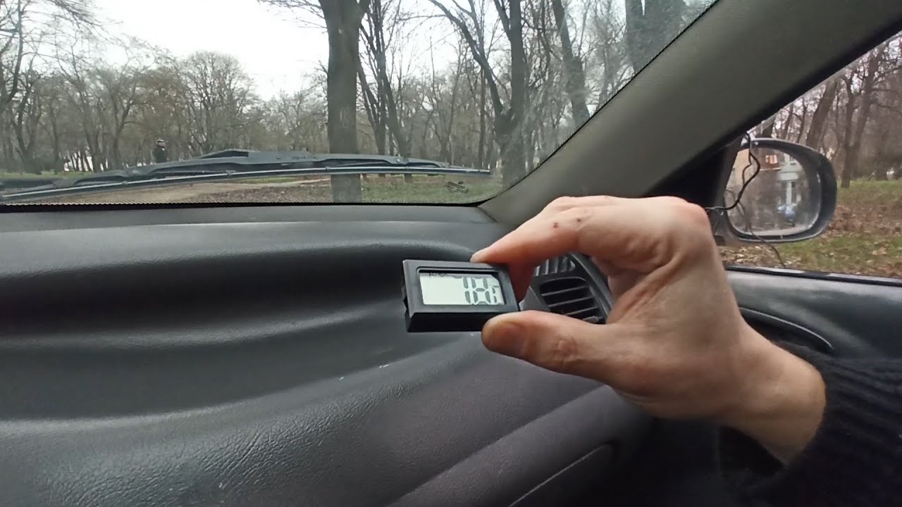 Печка Ланоса греет! Измерение температуры. - YouTube