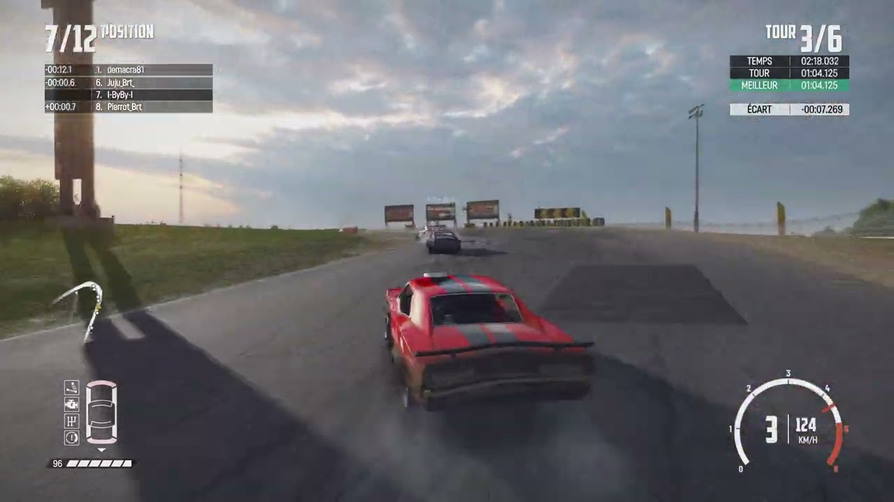 Wreckfest avec Pierrot et juju ( avec la bullet )