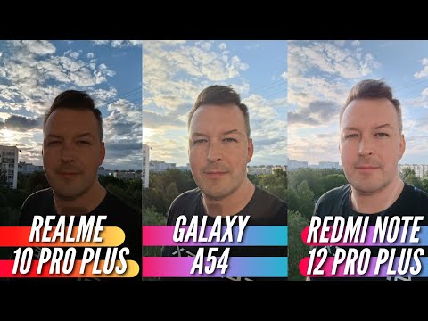 ЛУЧШАЯ КАМЕРА ДО 30000 руб. GALAXY A54 vs REALME 10 PRO PLUS vs REDMI NOTE 12 PRO PLUS