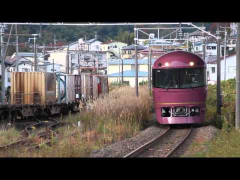 東北本線 485系「宴」 二本松駅到着 2015年11月3日