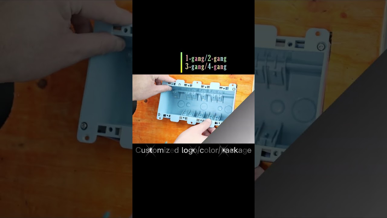 How to Assemble a Junction Box | Shanghai Linsky Product | Plastic Junction Box