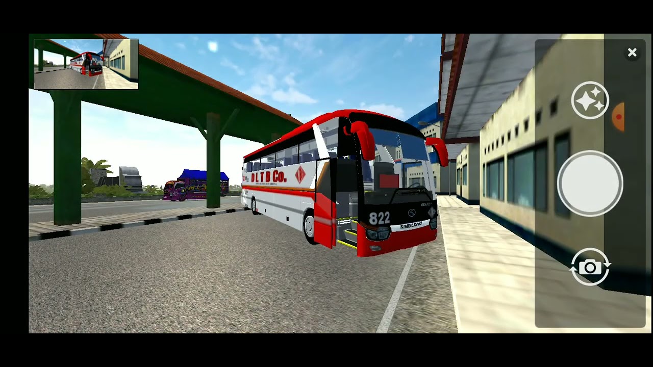 Going To Jakarta DLTB CO. 822 VIA Tol. Cikampek Skyway Bussid