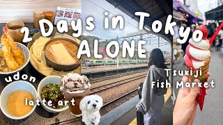 Japan Travel Vlog: BEST food to try in Tokyo (2-day itinerary) 🍡🍱