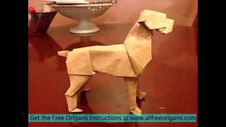 origami dog bone