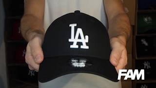 NEW ERA 9FORTY MLB LOS ANGELES DODGERS BLACK CAP
