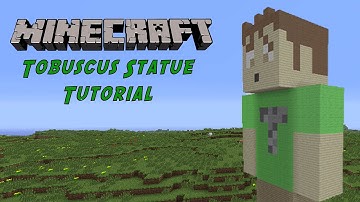 Minecraft Tutorial: Tobuscus Statue