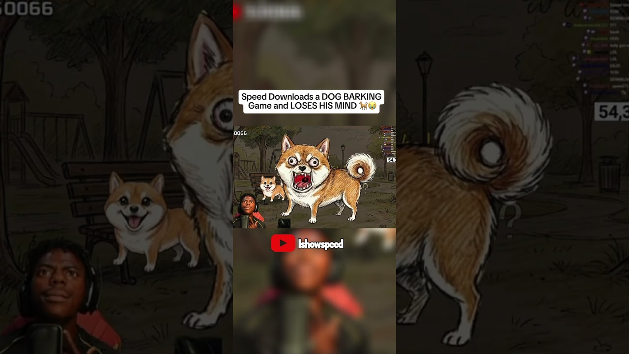 Speed downloaded a game where you literally have to bark to win dog fights bro rage was NOT worth it