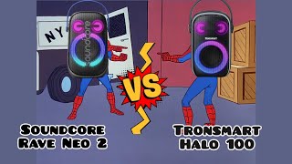 Soundcore Rave Neo 2 VS Tronsmart Halo 100 Cual elegir? #vs #tronsmart #soundcore #bassboosted #epic