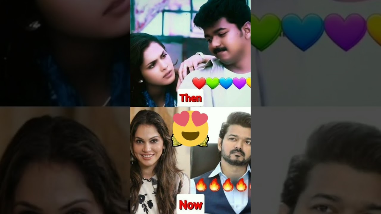 thalapathy vijay with 90's actress then and now pictures 🔥😍