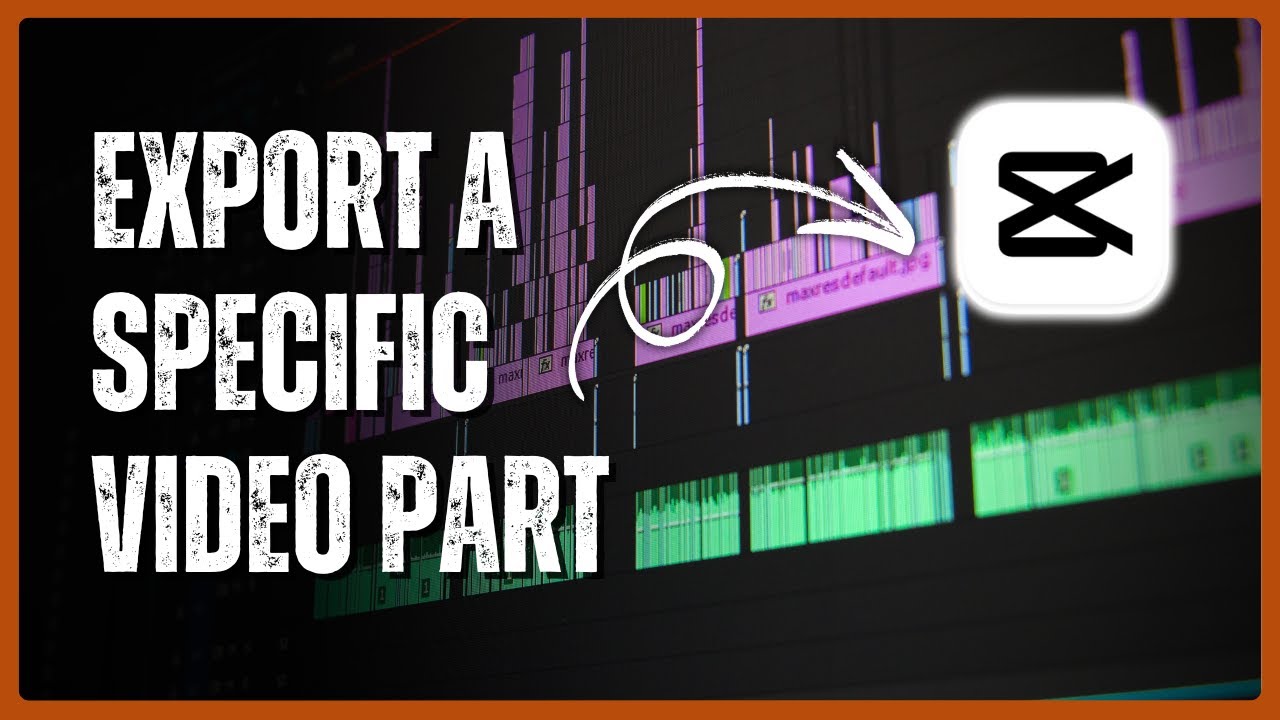 Как экспортировать определенную часть видео в CapCut для ПК