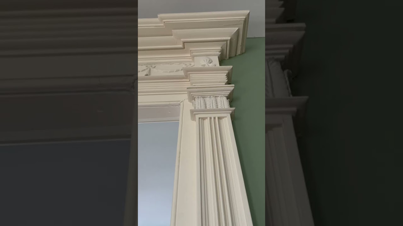 1800's Trim Work At Historic Mapleton