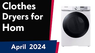 TOP-6. Best Clothes Dryers for Home. April 2024