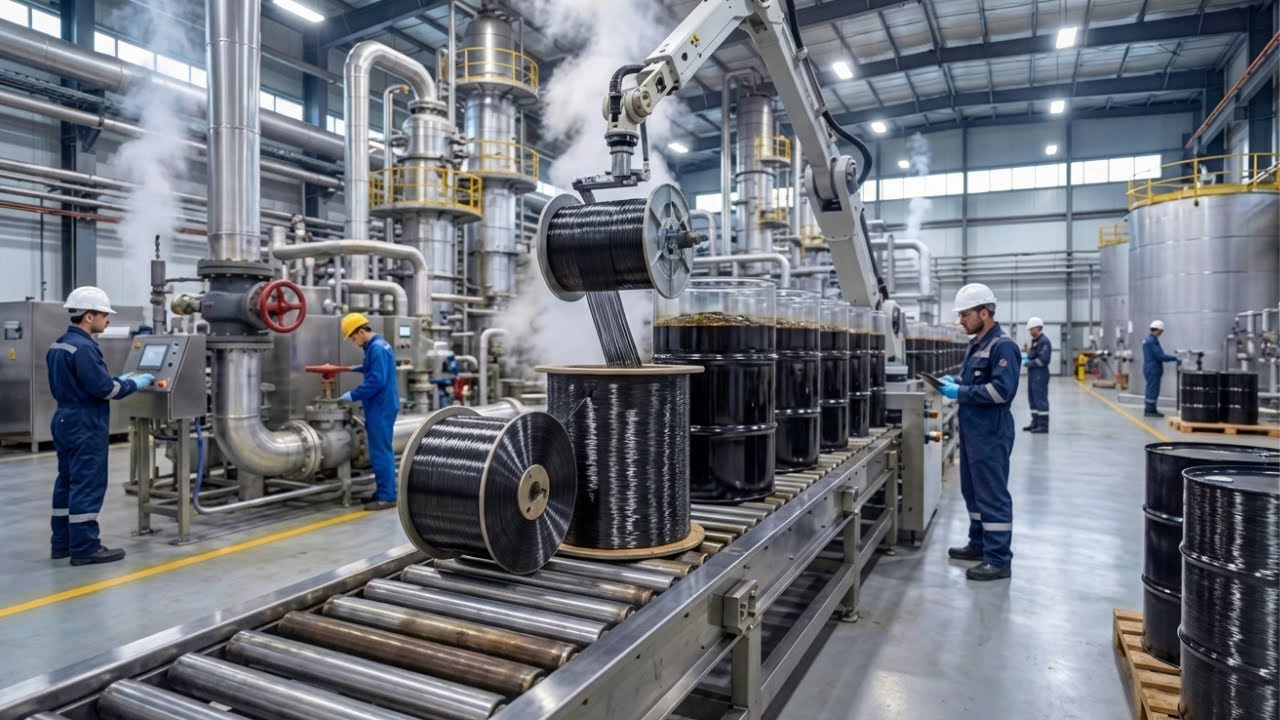 They Don't Want You To See This: The $10M Carbon Fiber Factory That Powers Supercars (Full Process)