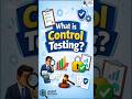What is control testing? #controltesting #audit #internalcontrols #sox #itaudit #itac #itgc #big4