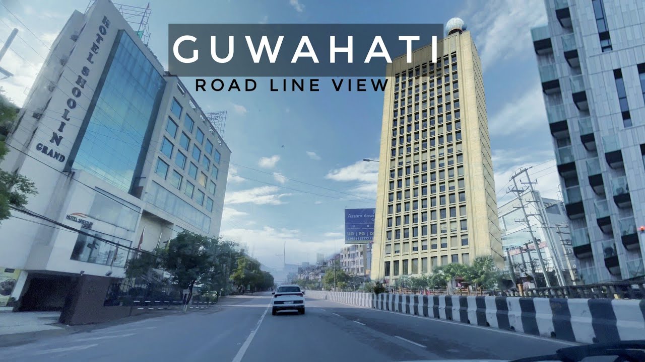Drive In Guwahati City 2025 || Assam ||Paltan Bazar || Dispur || Ganeshguri | Bhangagarh | Six Mile