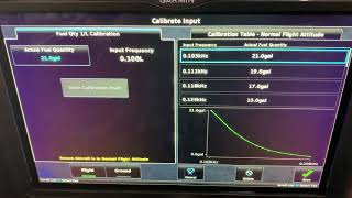 Garmin Digital Fuel Calibration Quick Peek - Grumman Style
