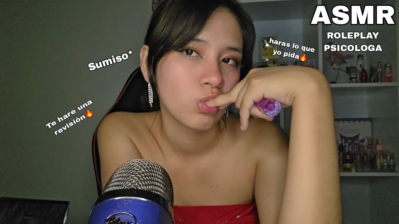 Roleplay PSICOLOGA ERES MI SUMISO🐶 (ASMR)
