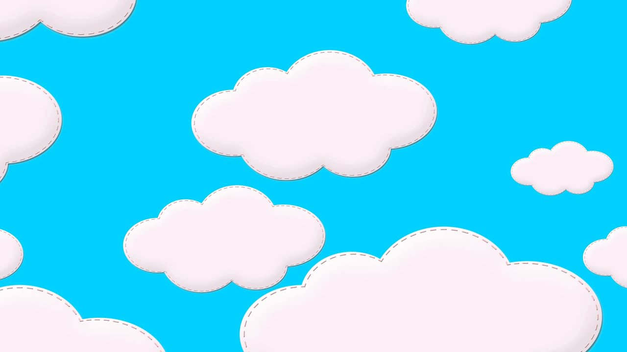 Animated Moving Clouds