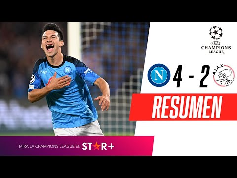 ¡GOL DE CHUCKY LOZANO Y CLASIFICACIÓN NAPOLITANA A OCTAVOS! | Napoli 4-2 Ajax | RESUMEN