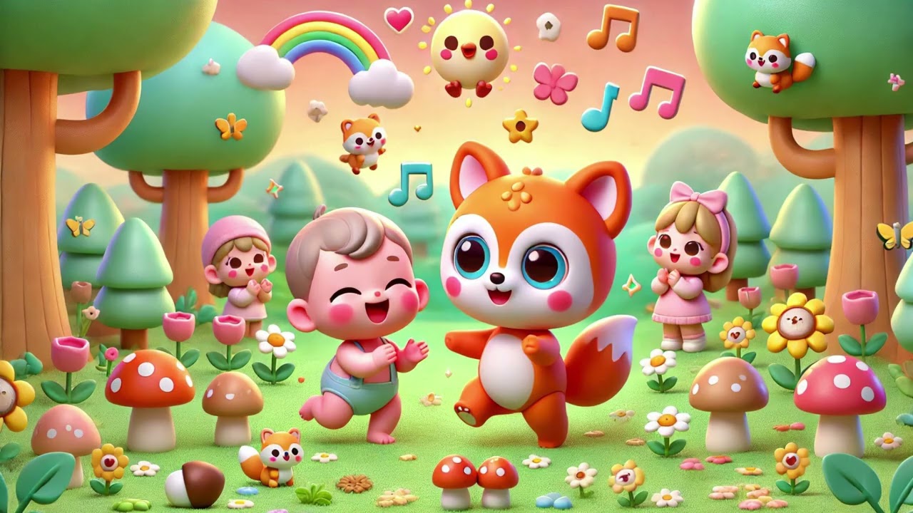 «Лесные приключения с лисяткой 🦊🌲» — это волшебное приключение в лесу, где дети присоединяются к ...