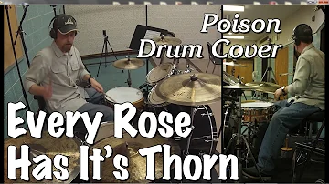 Poison - Every Rose Has Its Thorn Drum Cover