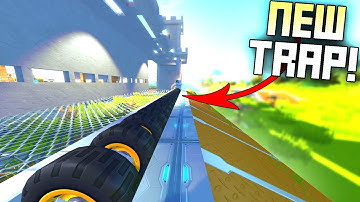 New Base Defense Mechanism is like an INVISIBLE WALL!  - Scrap Mechanic Survival Mode [SMS 51]