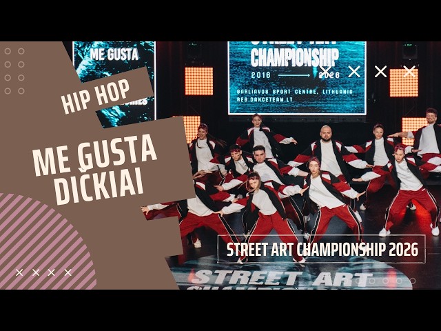 Šokių studija Me Gusta varžybose Street Art & Lithuania Beginners Championship. Dalinamės komandų pasirodymais, kad galė