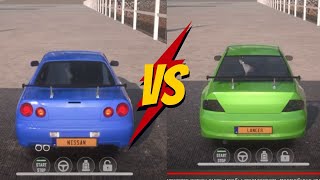 Nissan vs Mitsubishi Acceleration from 0-100 | Parking Master 2  | Iphone 11 Gameplay screenshot 5