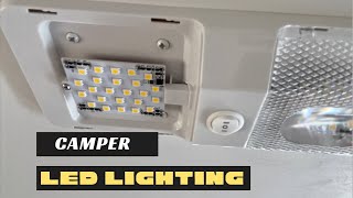 Camper LED interior lighting update