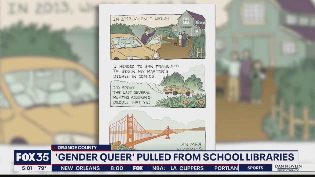 Controversial book pulled from school libraries