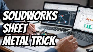 How to convert solid body into sheet metal in Solidworks