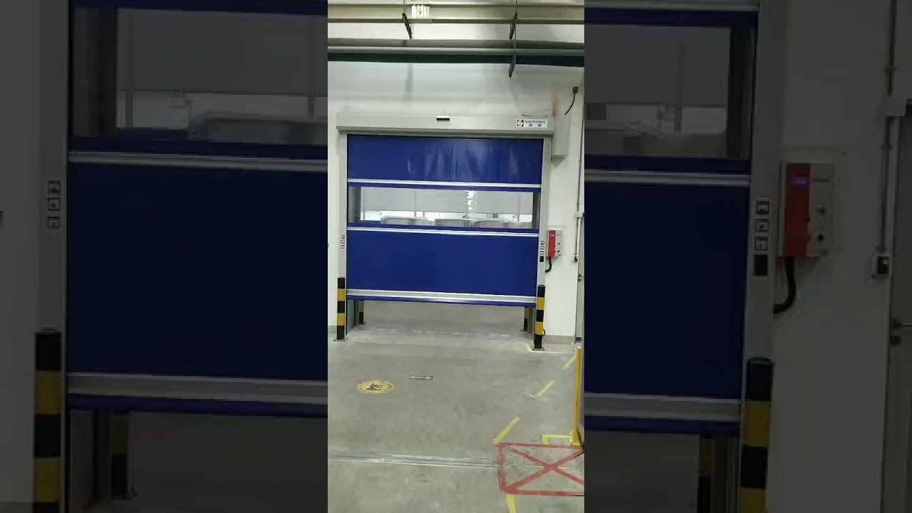 automatic high speed roll up door