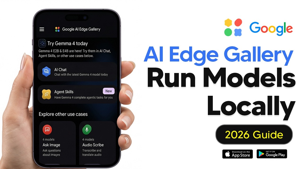 Google AI Edge Gallery Tutorial - How To Run LLMS Locally On Your Phone