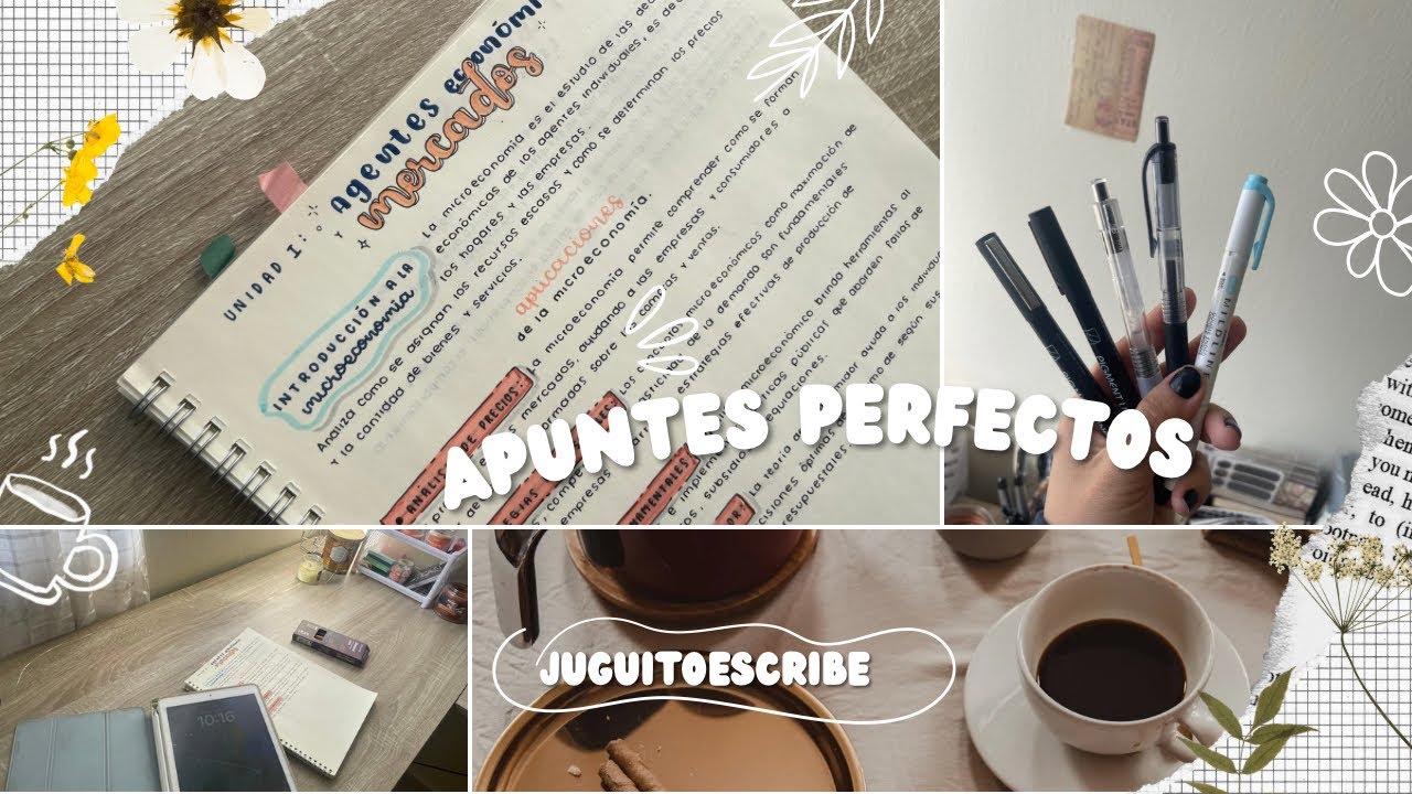 APUNTES PERFECTOS DE UNIVERSIDAD || MI PROCESO + MIS BÁSICOS PARA HACER APUNTES