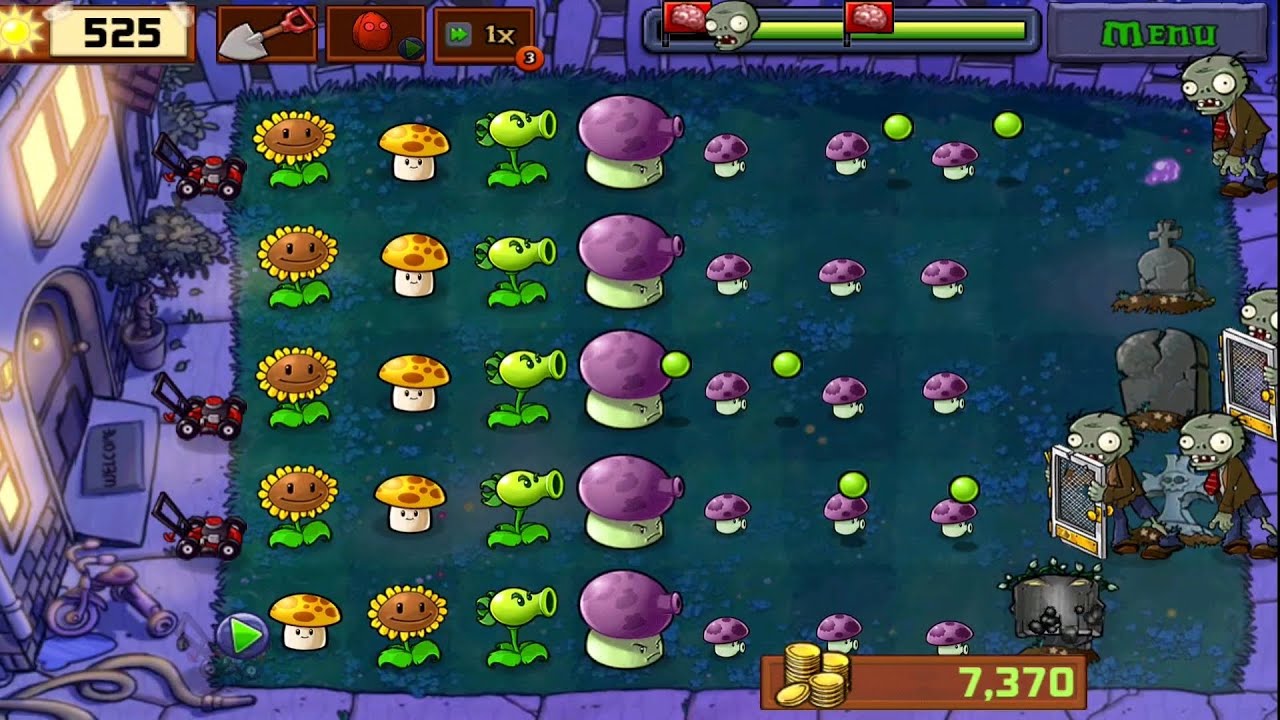 Plants vs Zombies Gameplay 😱 Zombies vs Plants Epic Battle | Full ...