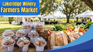 Exploring Clermont’s Lakeridge Winery Saturday Farmers Market