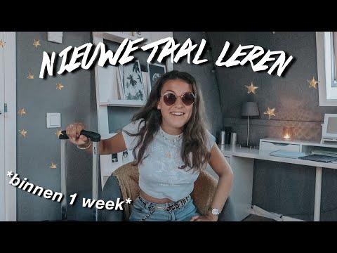 IK PROBEERDE IN 1 WEEK EEN NIEUWE TAAL TE LEREN ✩ Eva Rose