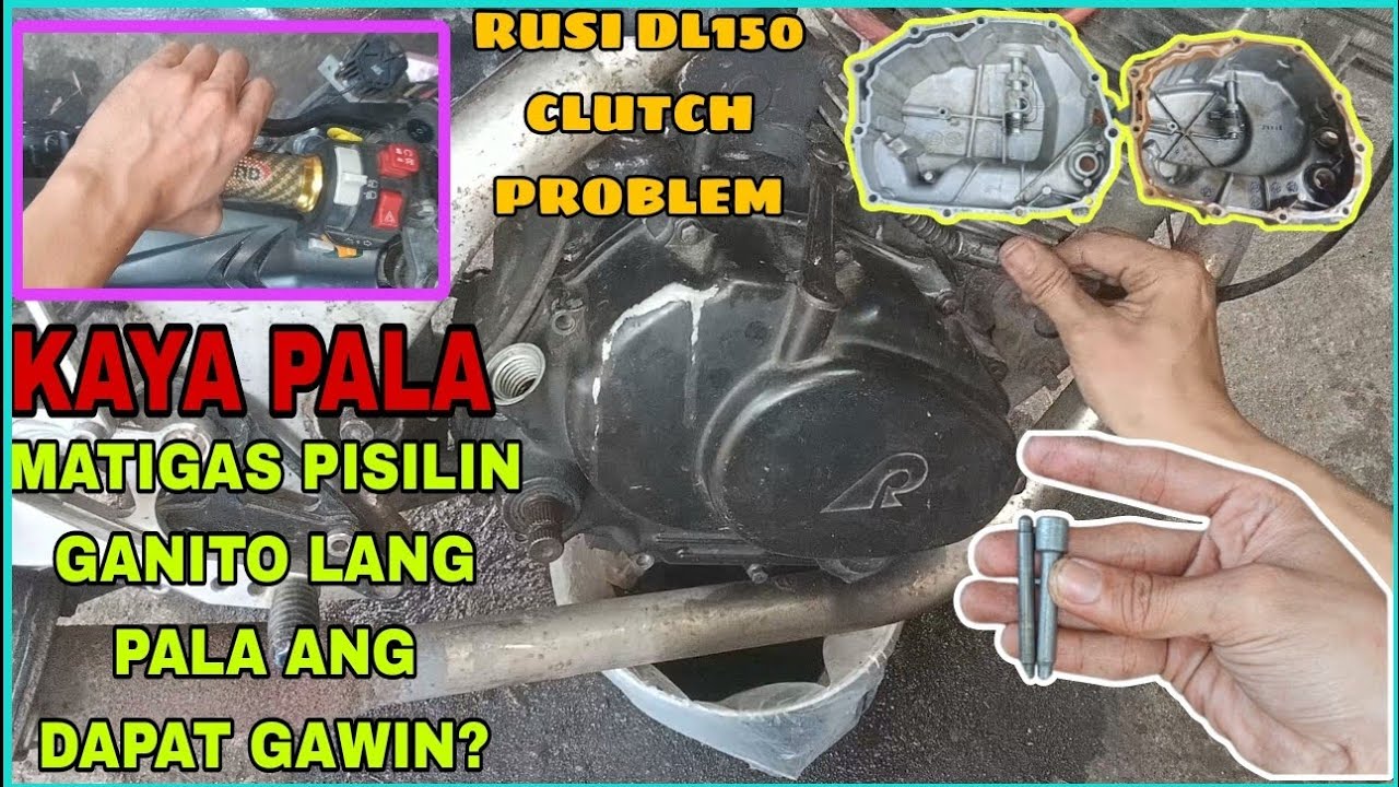 PAANO PALAMBUTIN ANG MATIGAS PISILIN NA CLUTCH? | RUSI DL150 | CLUTCH CONVERTION | PROBLEM SOLVED!!!