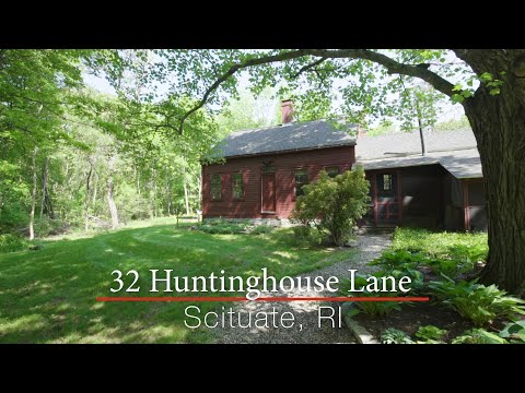 32 Hunting House Lane, Scituate, RI home video tour