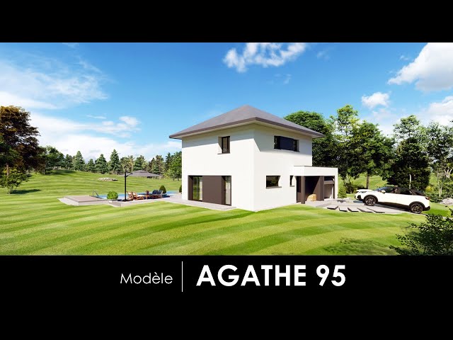 Plan de maison Agathe 95 | env 100 m2 | 3 chambres | à étage