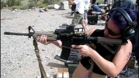 Defcon shoot funball gets whipped by the 5.56mm